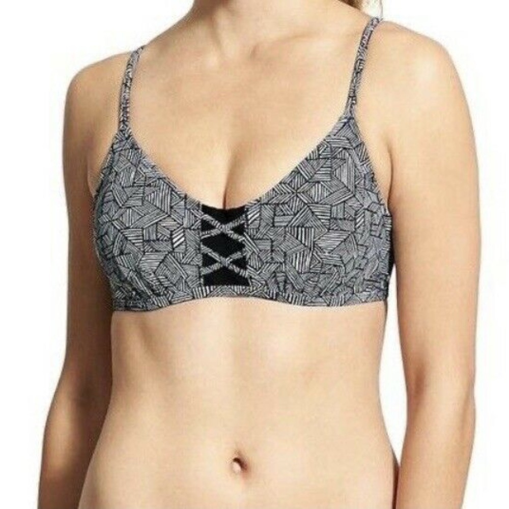 Athleta Laguna Criss Cross Bikini Top 38B/C NWOT